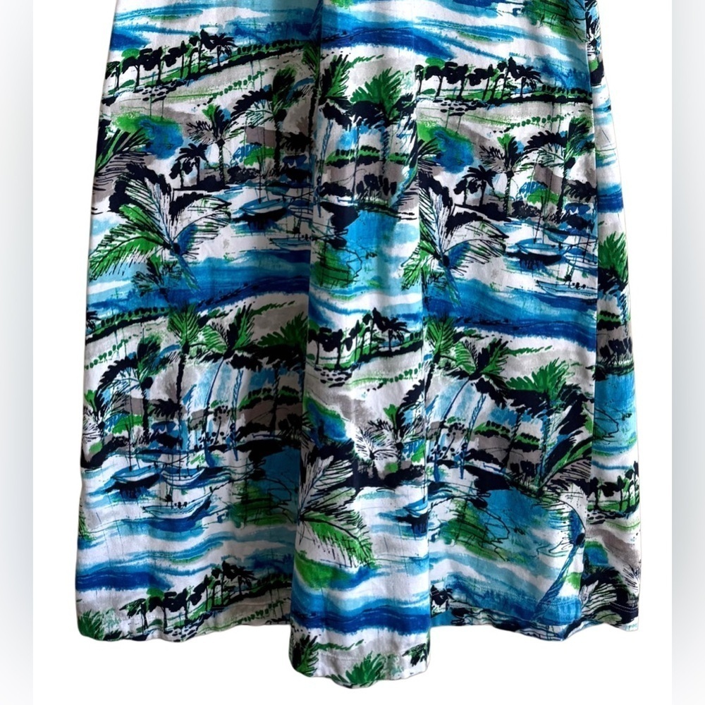 TOMMY BAHAMA Women’s Colorful Tropical Lightweight Stretchy Beach Maxi Dress XS - Picture 7 of 8
